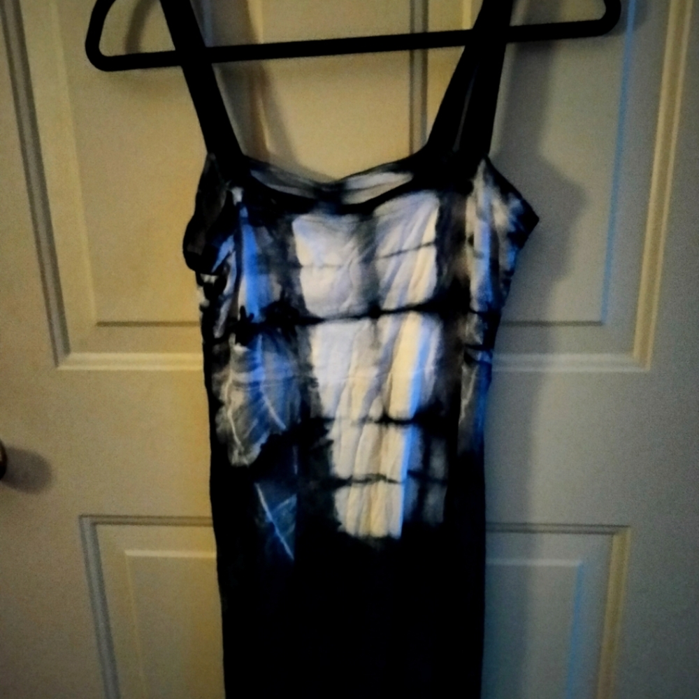 Long ti dye dress